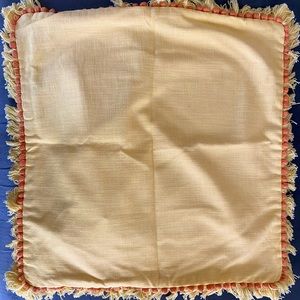 18” Square Pottery Barn pillow cover